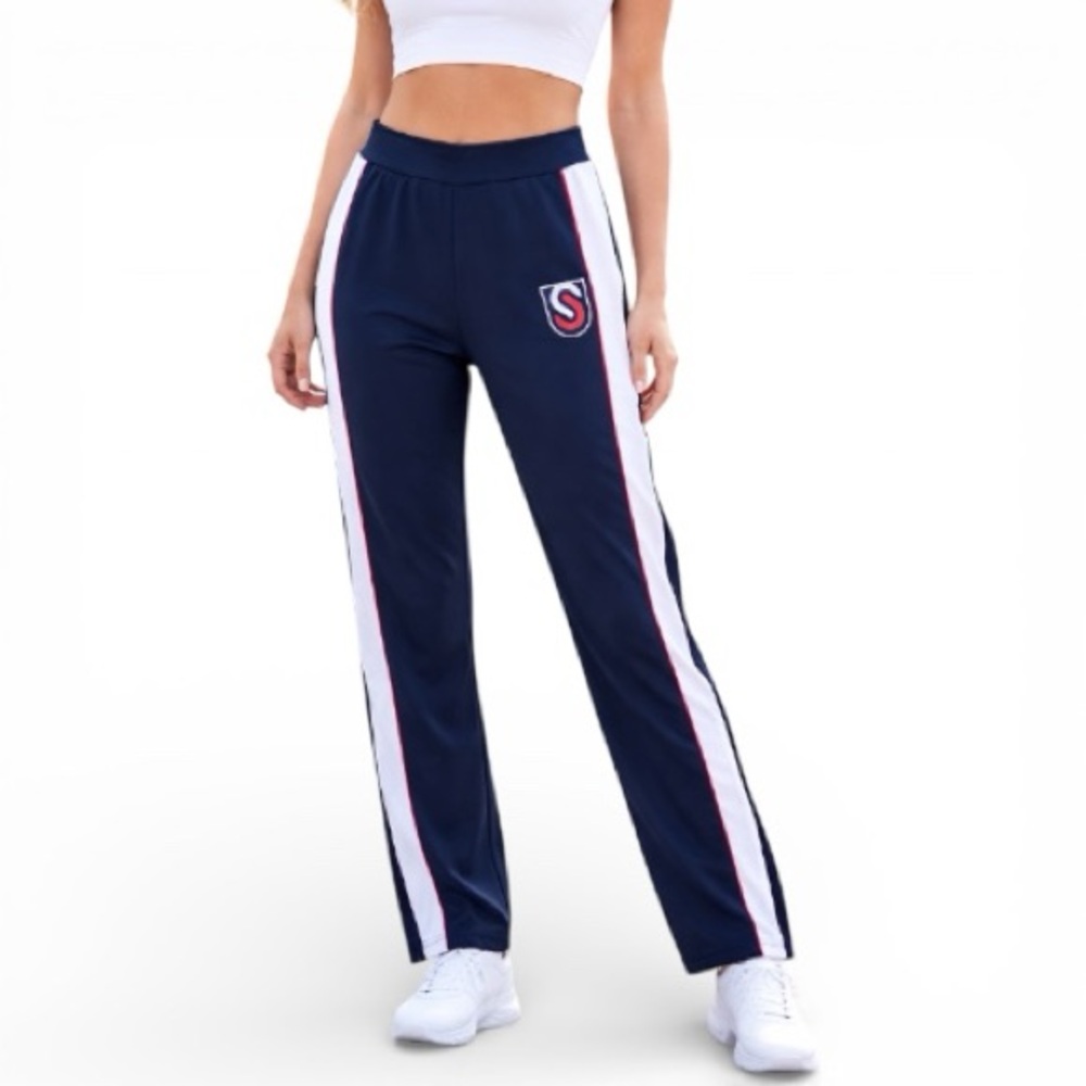 Under Armour Navy Track Pants Womens Athletic Joggers XL